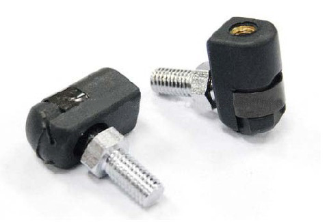 Plastic ball joints for furniture gas spring
