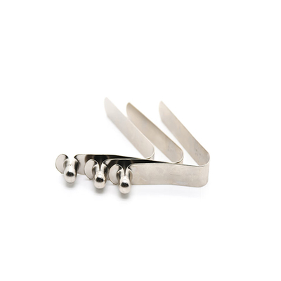 Button spring clips